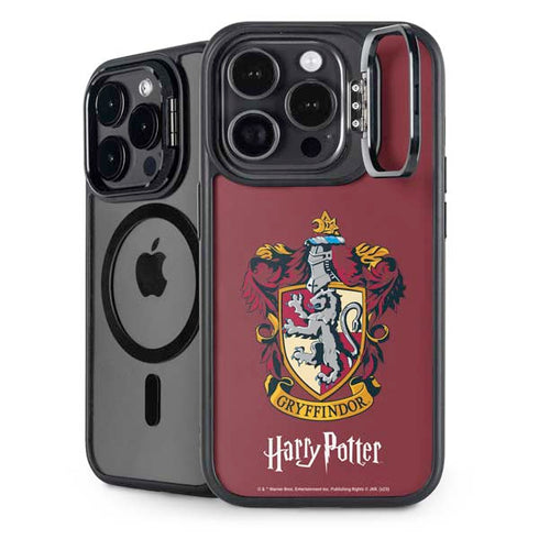 Wizarding World Harry Potter Gryffindor House Crest iPhone 15 Pro Kickstand Case